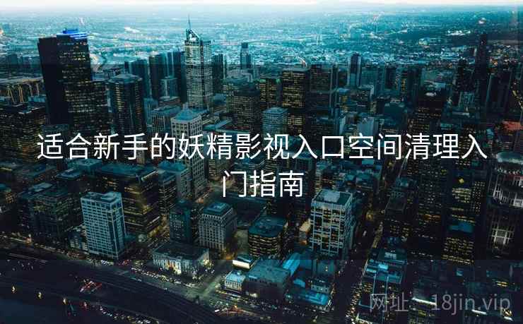 适合新手的妖精影视入口空间清理入门指南