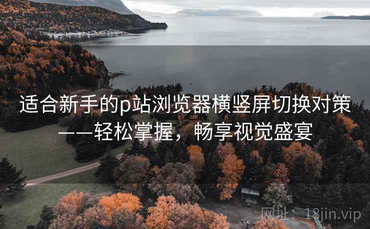 适合新手的p站浏览器横竖屏切换对策——轻松掌握，畅享视觉盛宴