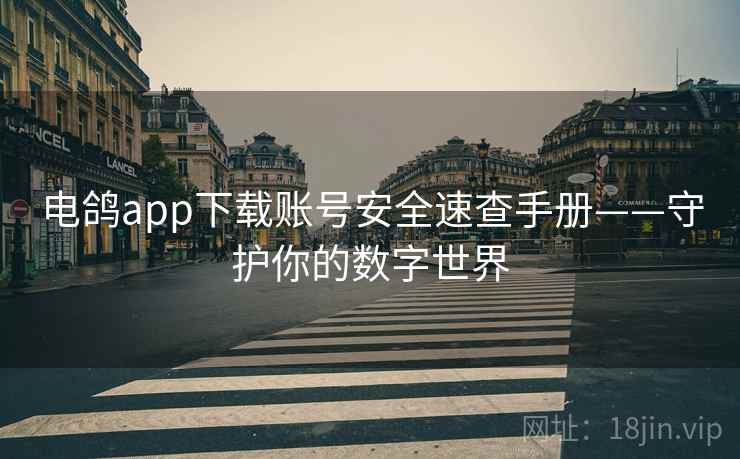 电鸽app下载账号安全速查手册——守护你的数字世界