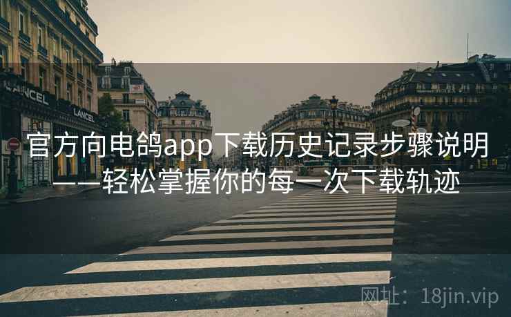 官方向电鸽app下载历史记录步骤说明——轻松掌握你的每一次下载轨迹